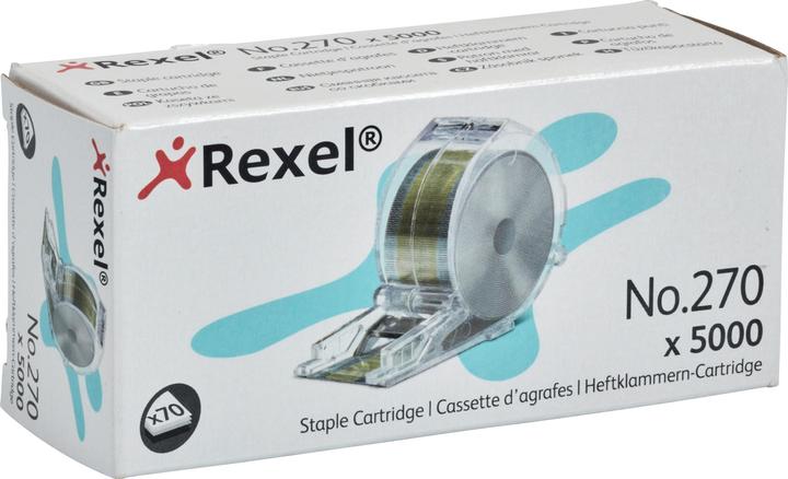 Produktbild Rexel Cartridge Heftklammern Stella 70, verzinkt aus Stahl, für Elektro-Heftgerät Stella 70 (5000x)