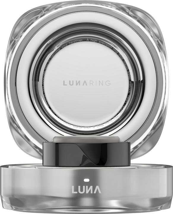 Produktbild Luna Ring Smart Ring Gen 2 Midnight Black Grösse 7 (7, Midnight Black)