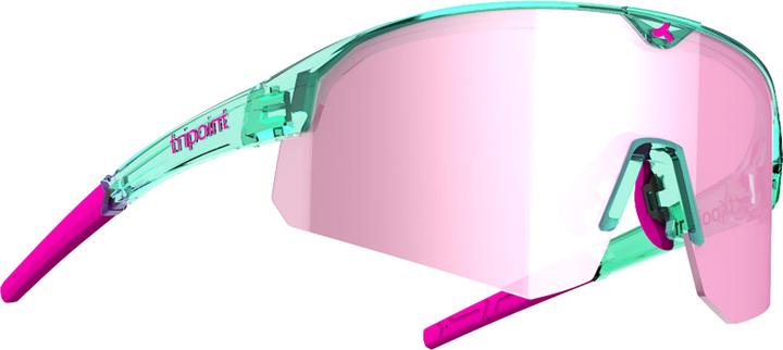 Actual product image Tripoint Lake Victoria X-Small (Shiny Transparent Turquoise, Pink Multi, Brown)