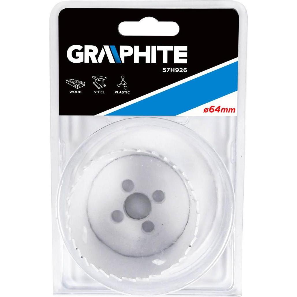 Thumbnail - Graphite, Lochsäge, 64 mm bimetal hole saw - 57H926 (64 Millimeter)