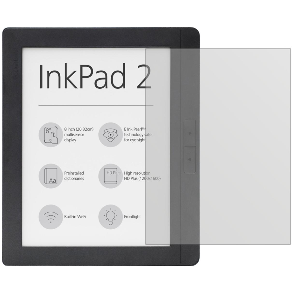 Thumbnail - Dipos Displayschutzfolie Antireflex (2 Stück, InkPad 2 PB840), Tablet Schutzfolie