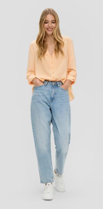 Produktbild s.Oliver Bluse Bluse mit Turn-up-Funktion (34)