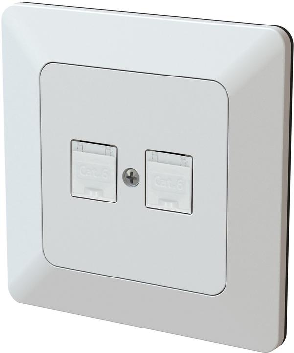 Max Hauri Priamos Network 2x RJ45 Cat. 6 Non Schermato Da Incasso Presa Di Corrente 24569953 - Foto 11