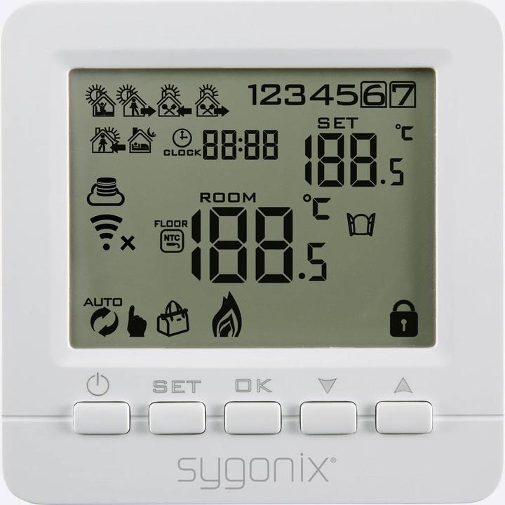 Produktbild Sygonix Heizungsthermostat mit WLAN und Sensor