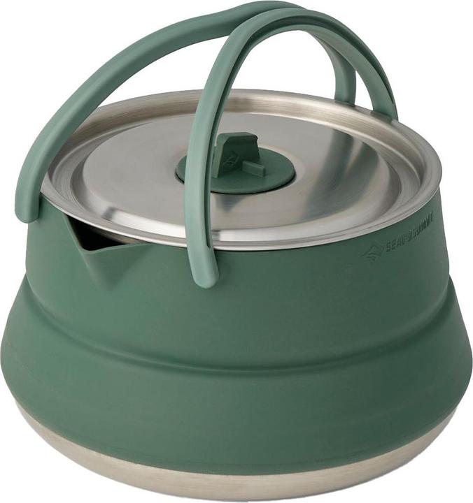 Couronne de laurier vert, green/stainless steel