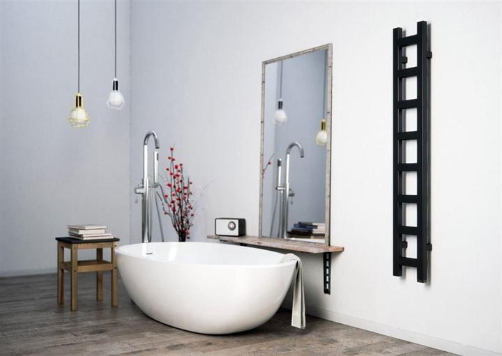 Actual product image Terma Towel Heater Electric Easy 96x20 Heban