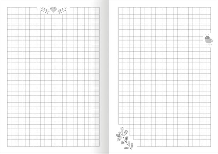 Produktbild Meine Notizen - Einhorn (A5, Kariert)