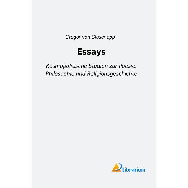 Essays, Sachbücher von Gregor von Glasenapp