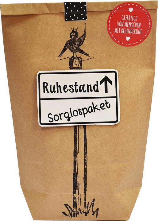 Wunderle Wundertüte, Ruhestand Sorglospaket zum Rentenbeginn, 5.5x13ccm (1x)