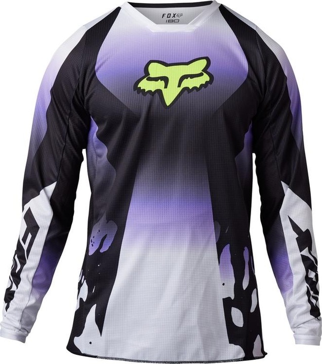 Actual product image Fox JERSEY 23 180 MORPHIC BLK/WHT (M)