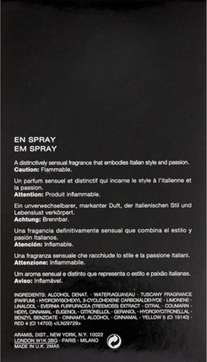 Actual product image Aramis Tuscany (Eau de toilette, 100 ml)