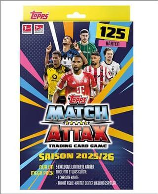 Produktbild Topps/Merlin Topps Match Attax Bundesliga 25/26 Mega-Pack (Deutsch, Booster Pack)