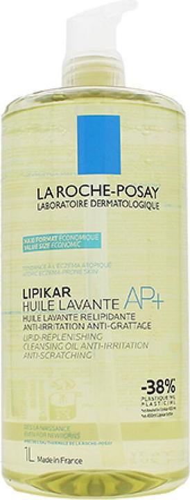 Image du produit La Roche Posay Lipikar Huile Lavante Ap Huile nettoyante relipidante pour peaux sensibles (1000 ml)