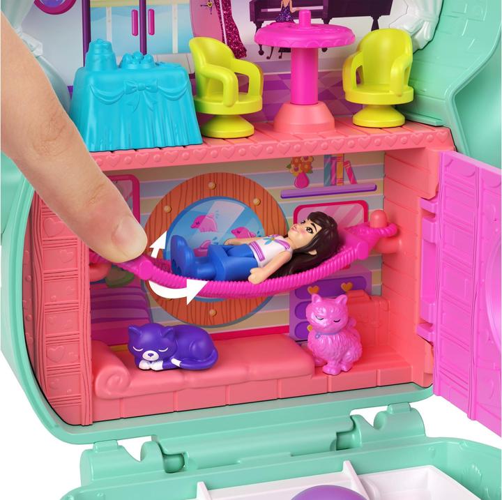 Actual product image Polly Pocket sailor cat casket