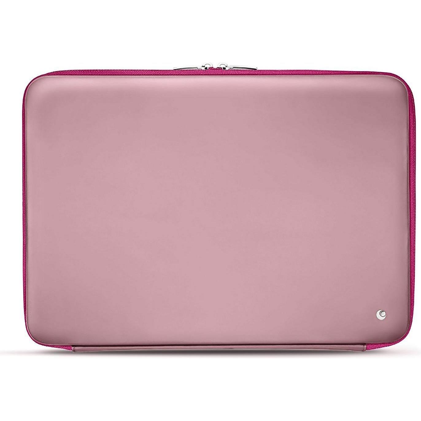Noreve Lederhülle, Notebooktasche, Rosa
