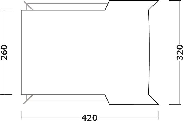 Produktbild Outwell Fastlane 300 Canopy (5.95 kg)