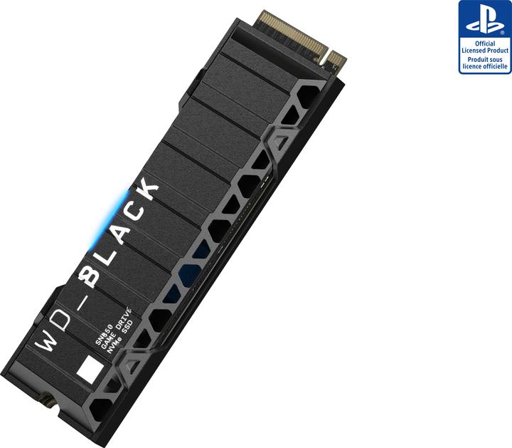 Produktbild WD Black SN850 mit Heatsink für PS5 (2000 GB, M.2 2280)