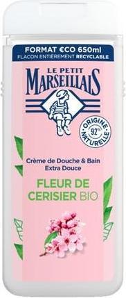 Immagine prodotto Le Petit Marseillais Crema Extra Delicata per Doccia e Bagno ai Fiori di Ciliegio Biologico