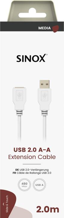 Actual product image Sinox SOC04302 (2 m, USB 2.0)