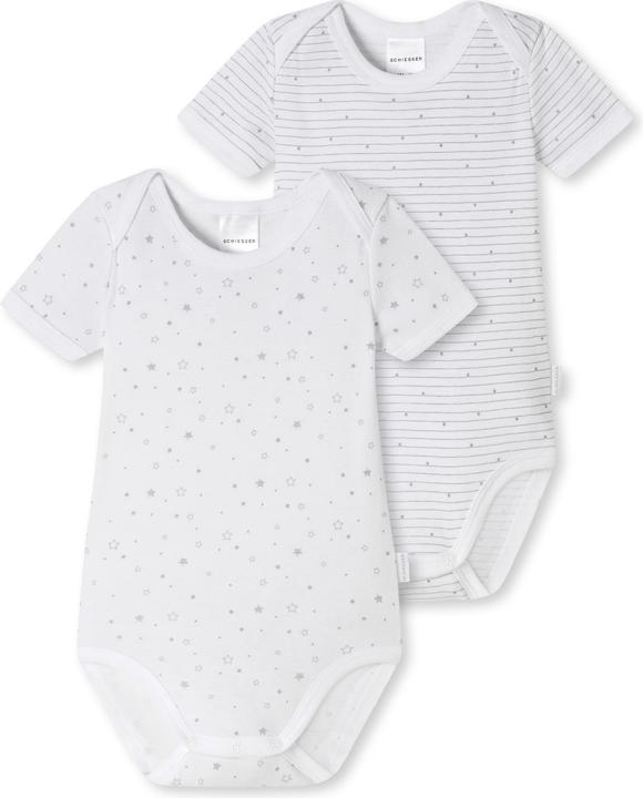 Actual product image Schiesser Kinder Body weiss/klein gemustert (86)