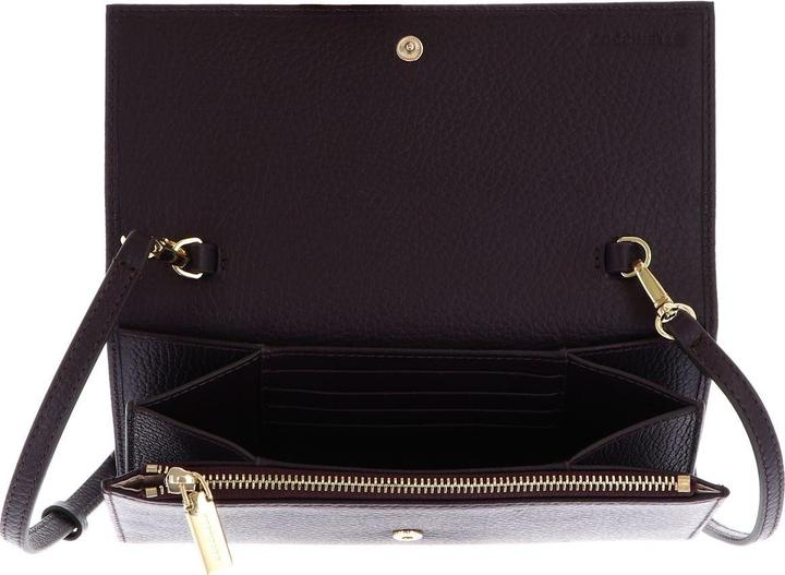 Actual product image Coccinelle Metallic Soft Mini Bag Wallet Grained Leather