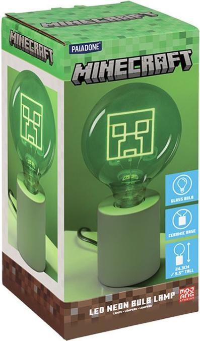 Immagine prodotto Paladone Products MINECRAFT - Creeper - Lampada Néon LED (E27)