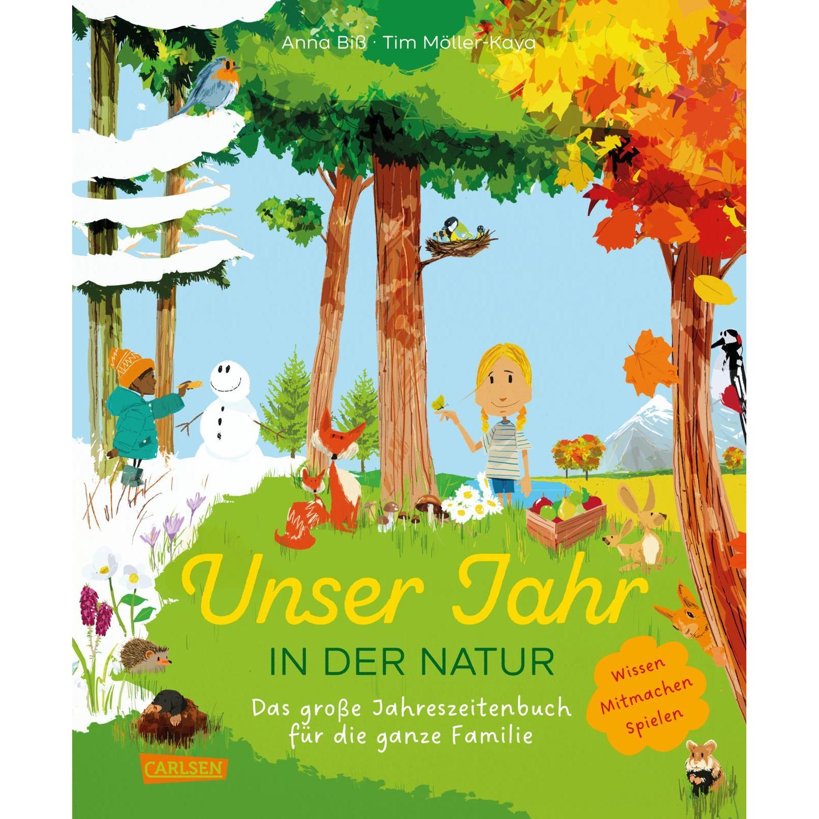 Unser Jahr in der Natur, Kinderbücher von Tim Möller-Kaya, Anna Biss