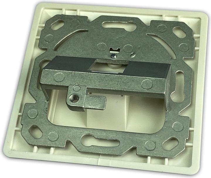 Produktbild Wirewin Keystone Leerdose für 1 Modul, Unterputz, Schalterprogramm-fähig, RAL9010
