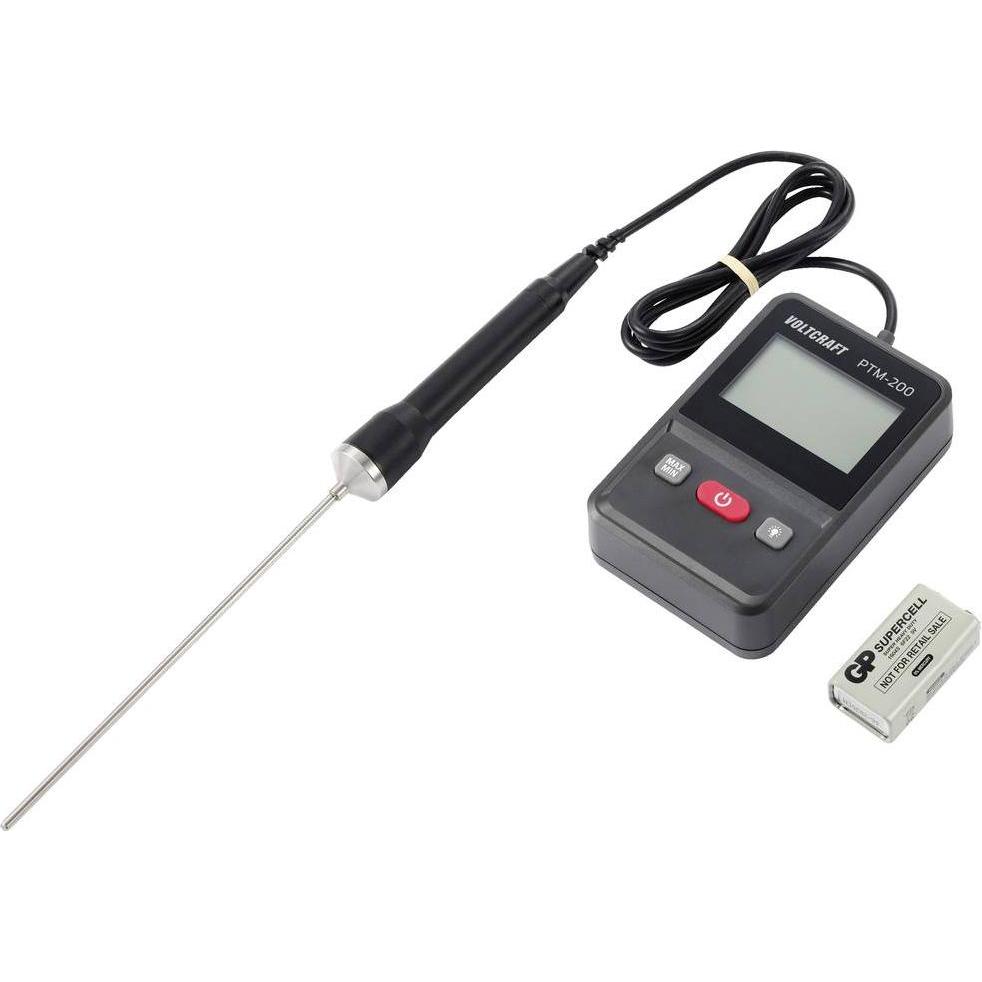 Thumbnail - Voltcraft, Grillthermometer, PTM-200 Einstichthermometer Messbereich Temperatur -200 bis 200°C Fühler-Typ Pt1000 Kont
