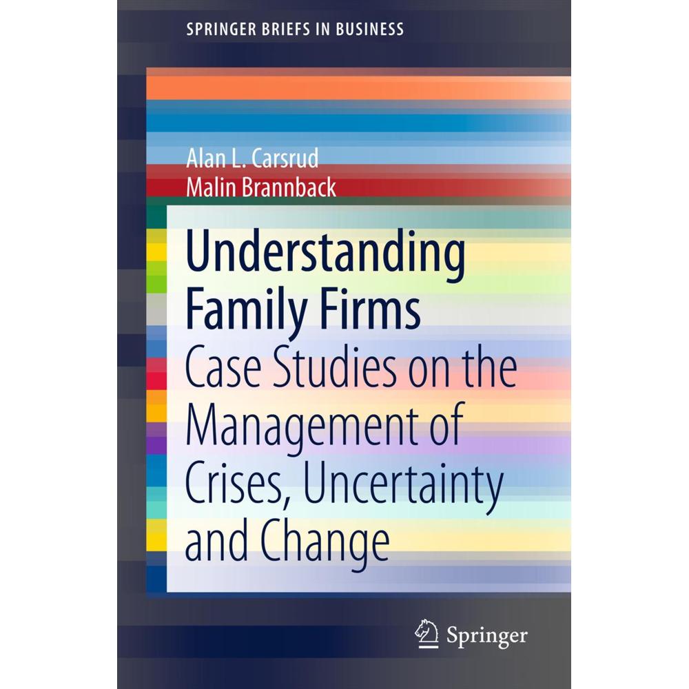 Understanding Family Firms, Fachbücher von Alan L. Carsrud, Malin Brännback