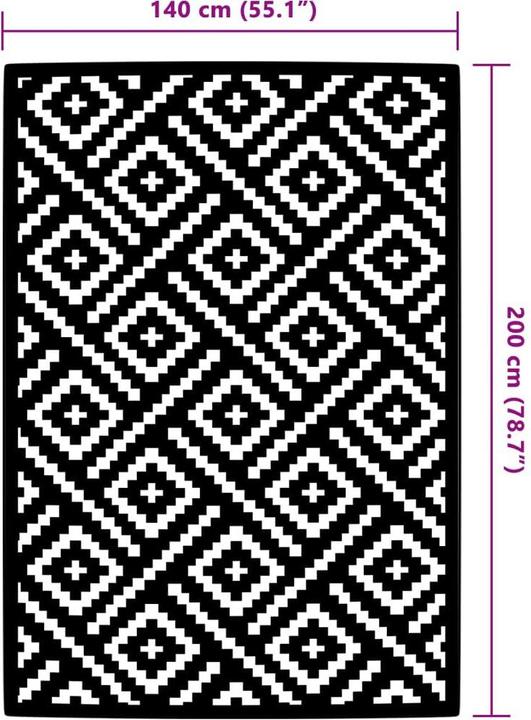 Produktbild vidaXL Outdoor-Teppich