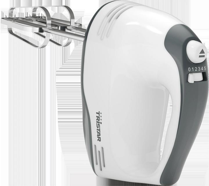 Produktbild Tristar Handmixer 200 W Weiss, Grau (200 W)