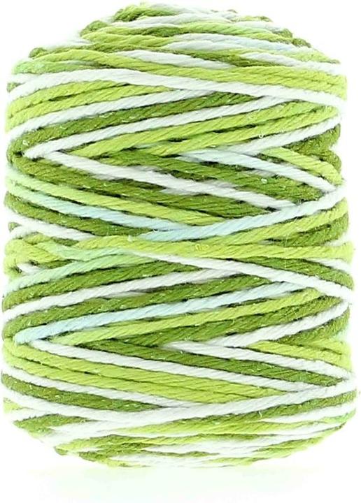 Dark green, Light green, White