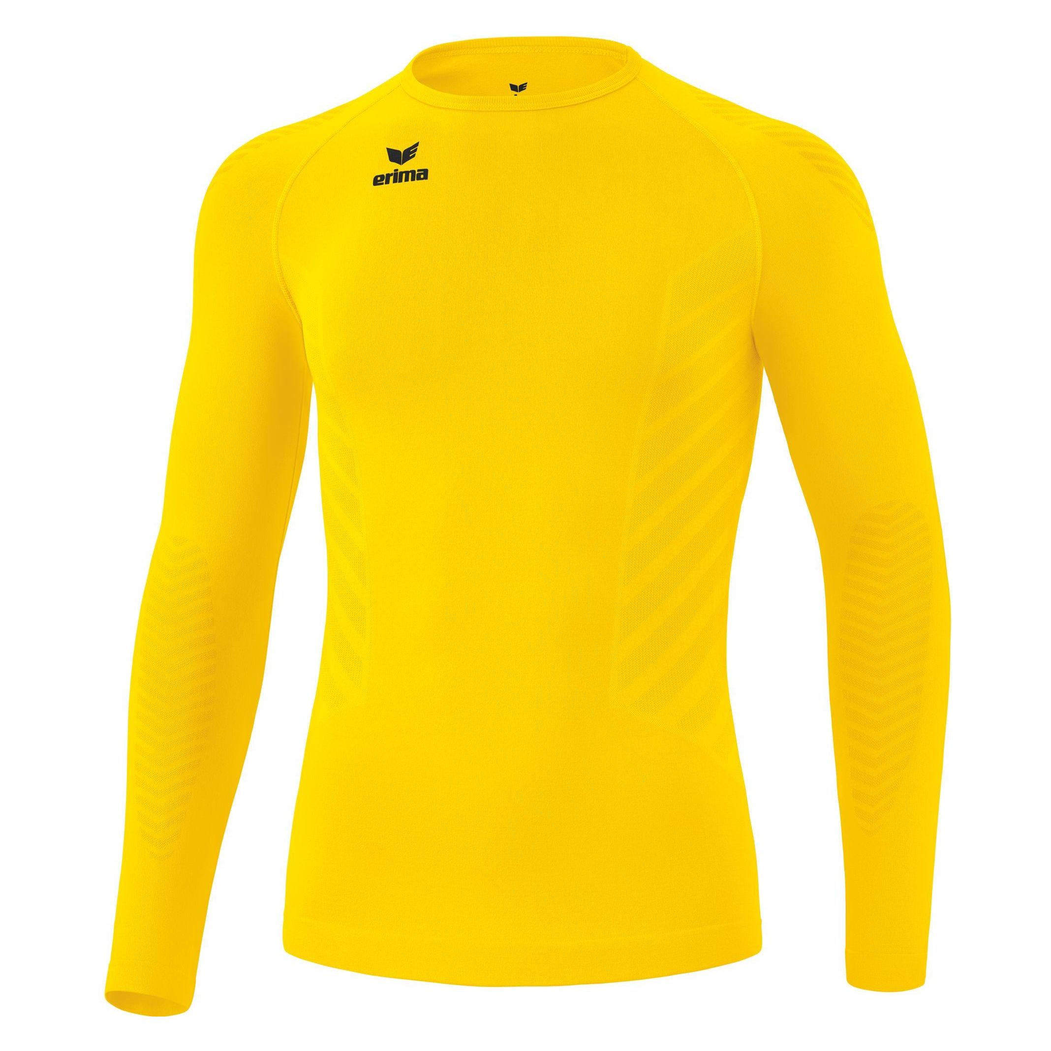 Erima, Herren, Funktionsshirt, Athletic Longsleeve (L), Gelb, L
