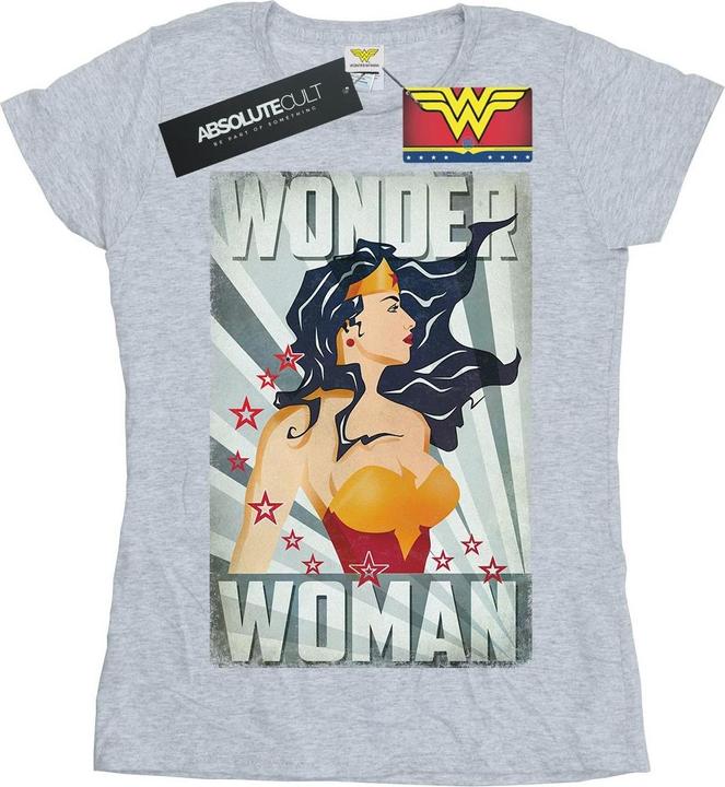Immagine prodotto Wonder Woman Poster Maglietta Donna (L)