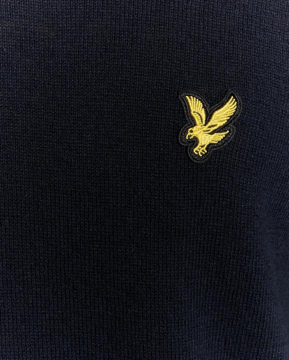 Produktbild Lyle and Scott Merino-Wollpullover mit Fussballkragen (XS)