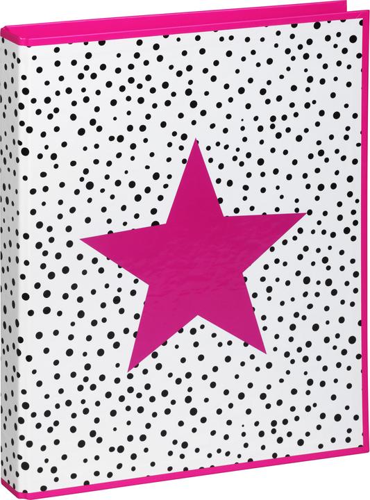 Image du produit Pagna Classeur à anneaux Pink Star (A4, 35 mm, 1 pcs)