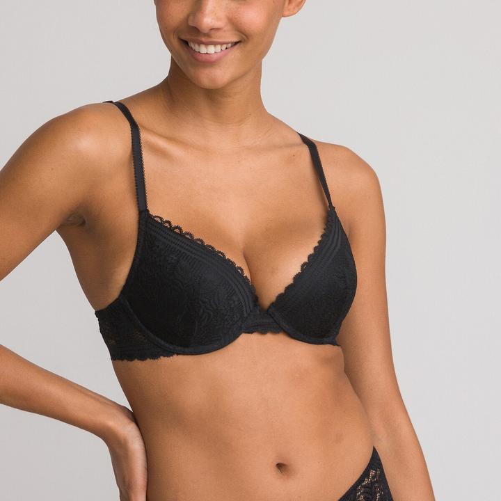 Produktbild La Redoute Collections Push-up-BH aus Recycling-Spitze (70 A)