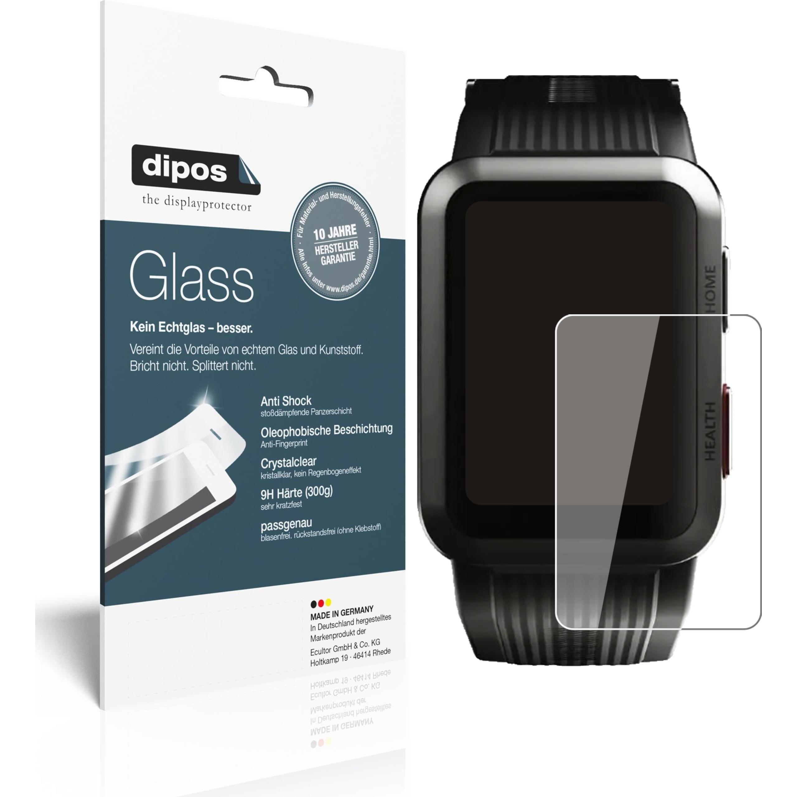 Dipos Displayschutz Anti-Shock, Smartwatch Schutzfolie, Transparent