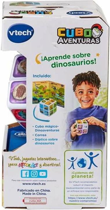 Actual product image VTech Zauberwürfel (Rubik's Cube) Dinoadventures 11,5 x 11,5 x 21,6 cm