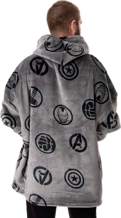 Immagine prodotto Hasbro Felpa con Cappuccio a Coperta Logo Uomo (Taglia unica)