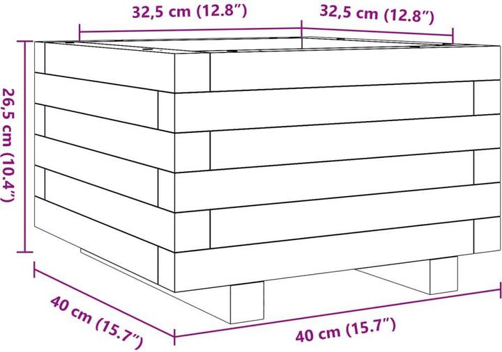 Produktbild vidaXL Pflanzgefäss