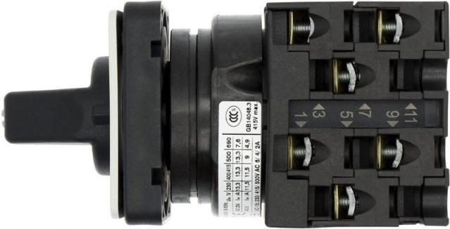 Image du produit Eaton T0-3-8216/E Interrupteur électrique à bascule 3P Noir