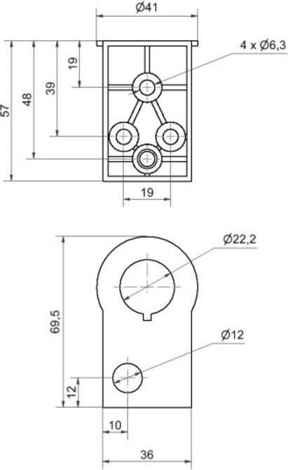 Produktbild Werma KS40 Bracket Black