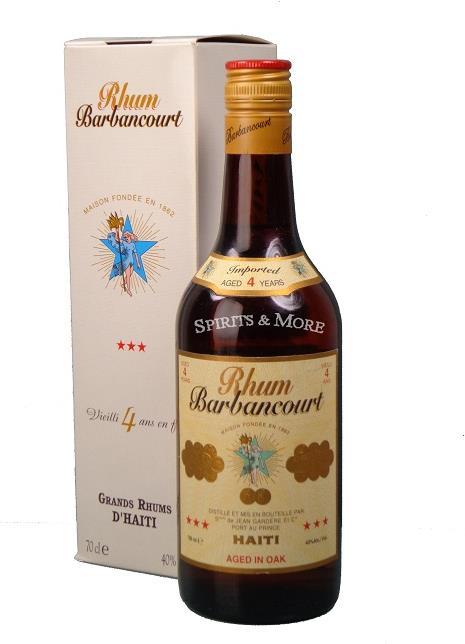 Produktbild Barbancourt 4 years (1 x 70 cl)