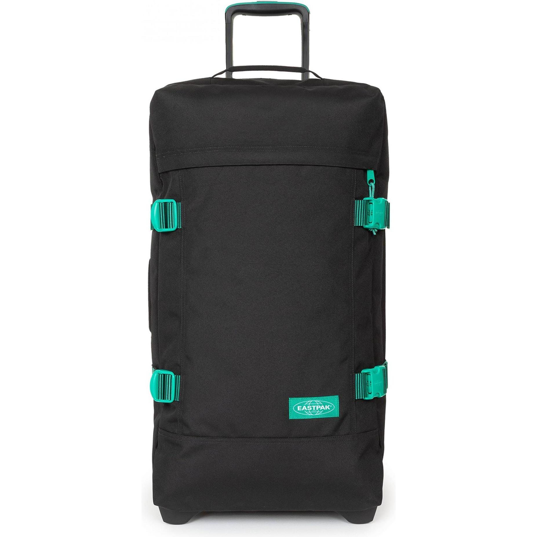 Eastpak, Koffer, TranverzKontrast Stripe, Schwarz, (121 l, L (90 - 115l))