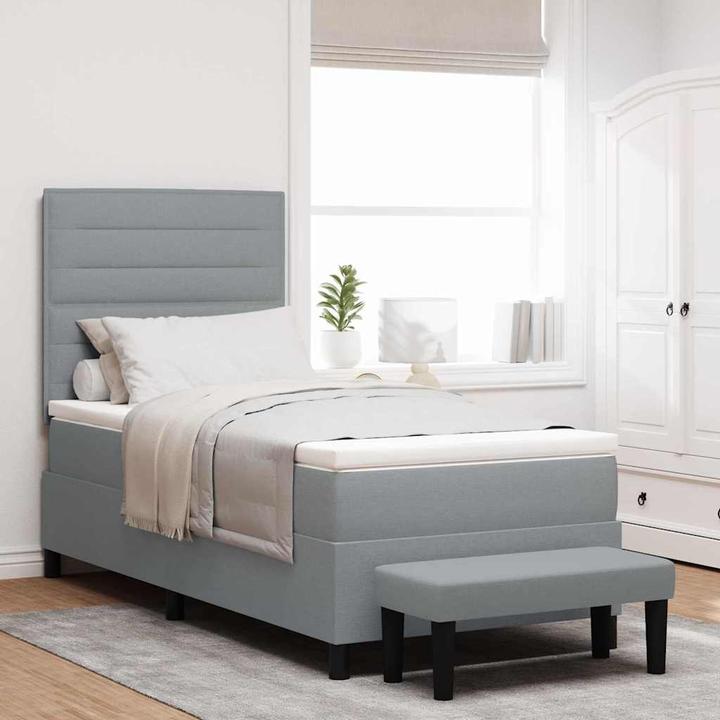 Image du produit vidaXL Lit boxspring (90 x 200 cm)
