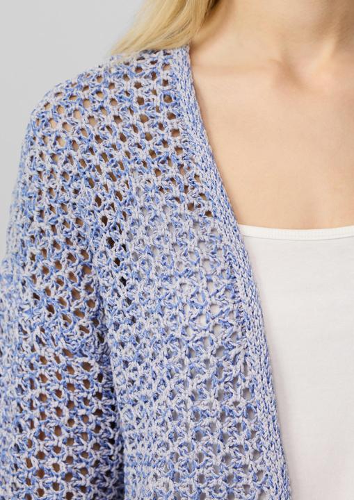 Produktbild S.Oliver Strickjacke Ajour-Strickcardigan aus Baumwollmix (46)