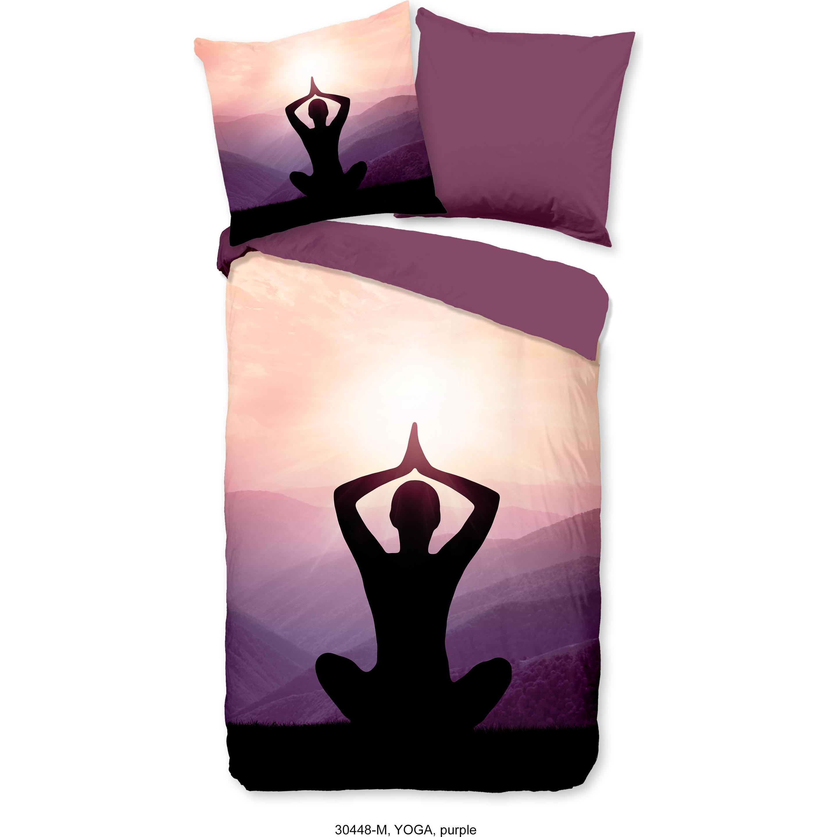 Pure, Bettwäsche, Yoga (Bettwäsche Set, 135 x 200 cm)