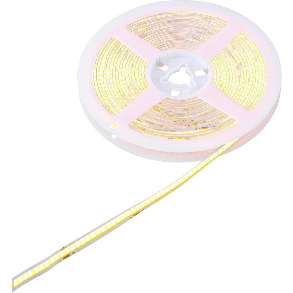 Sygonix, LED Streifen, SY-5773490 LED-Streifen 230 V 5000 mm Warmweiss 1 St. (Warmweiss, 500 cm)